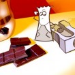 Come temperare il cioccolato in casa (al latte e fondente, senza ripiano di marmo)