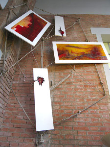 'In the web' installation