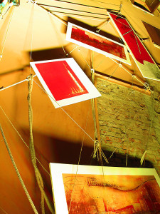 'In the web' installation detail